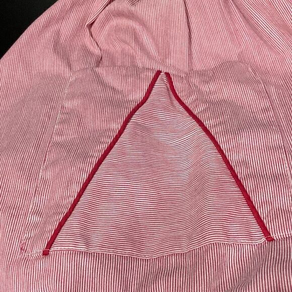 Victoire XS VTG 8 Pink Corduroy Skirt Midi Pleated 80s VTG Pockets Cottagrcore - Picture 11 of 15
